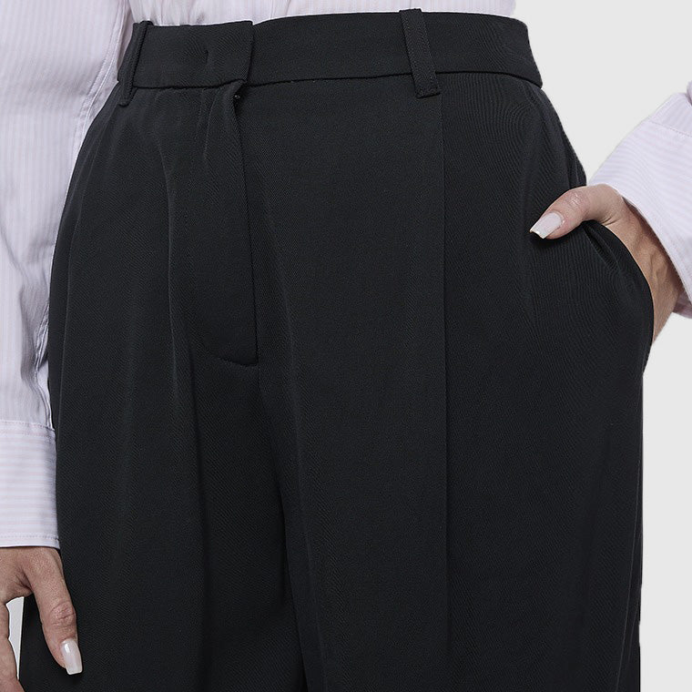 Straight Pants - Black
