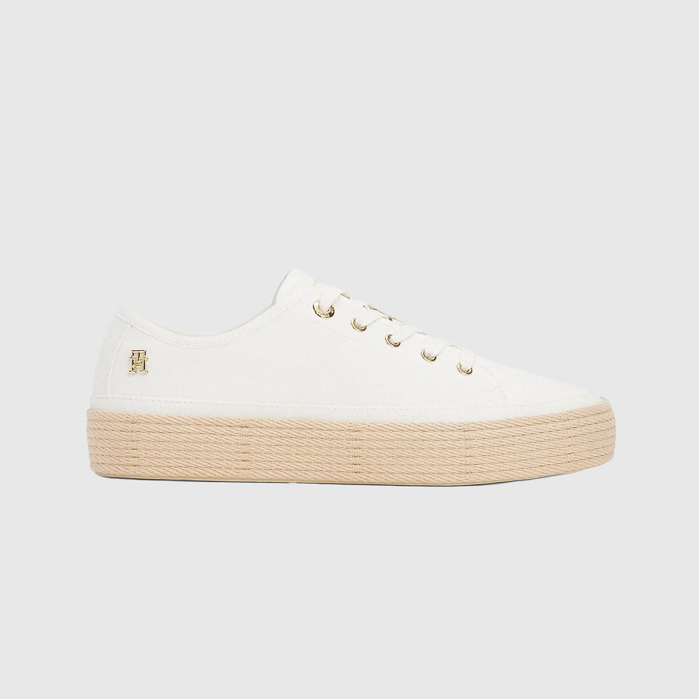 Tommy Hilfiger Espadrille Vulc Sneaker - Off White |ThirdBaseUrban