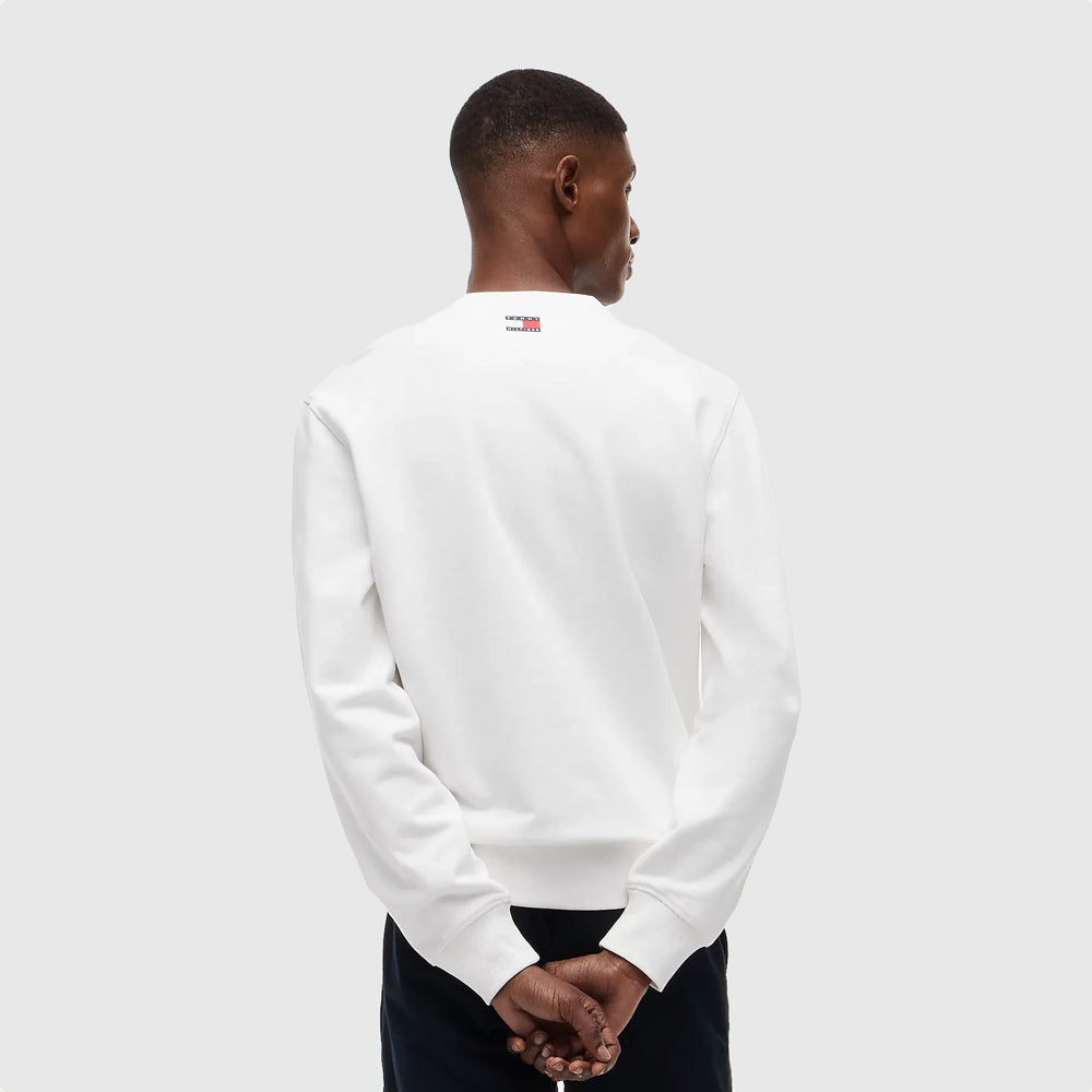 Cf1 Chevron Sweater - White