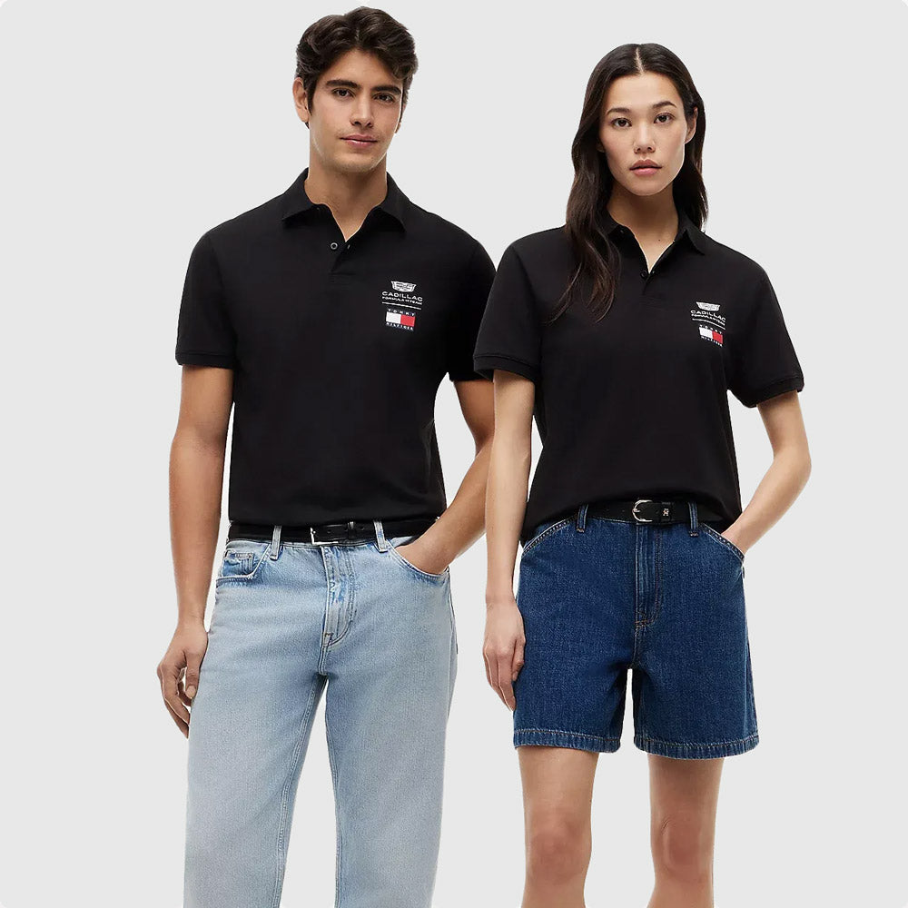 Cf1 Logo Golfer - Black