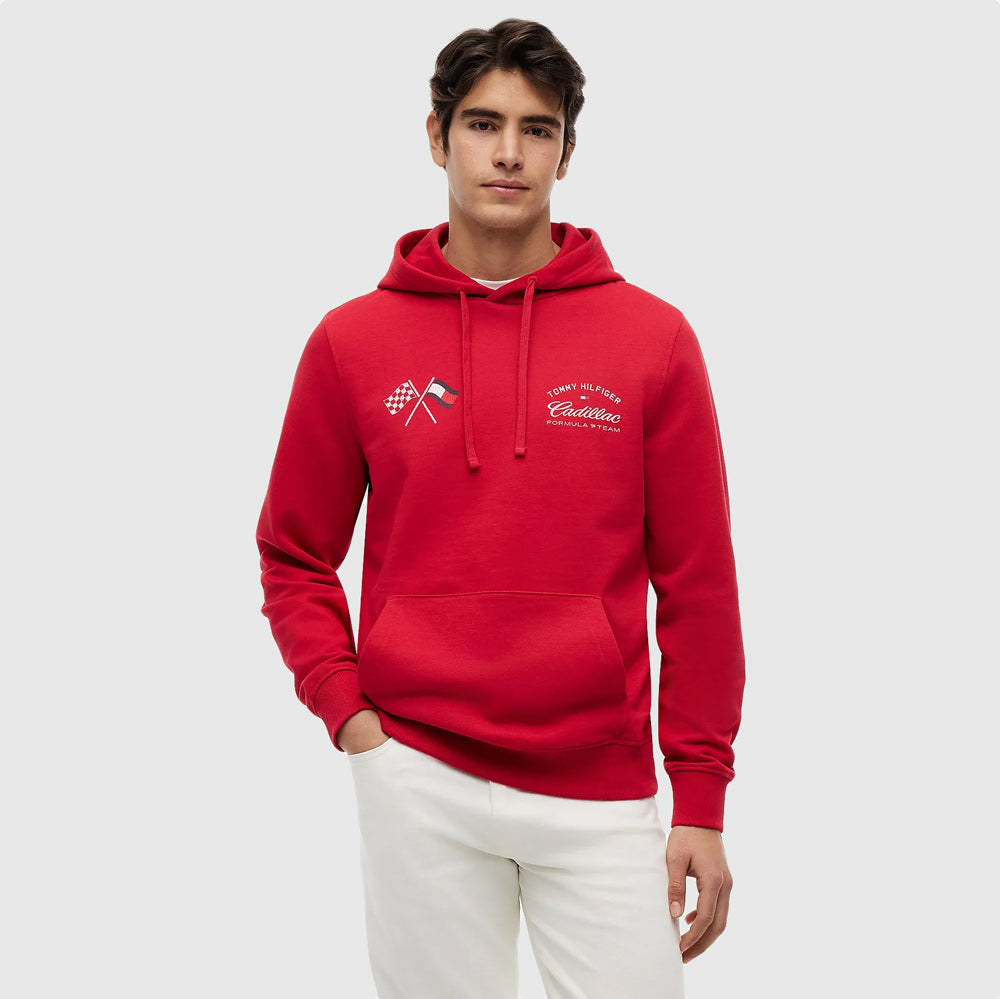 Tommy Hilfiger X Cf1 Speedometer Hoodie - Red |ThirdBaseUrban