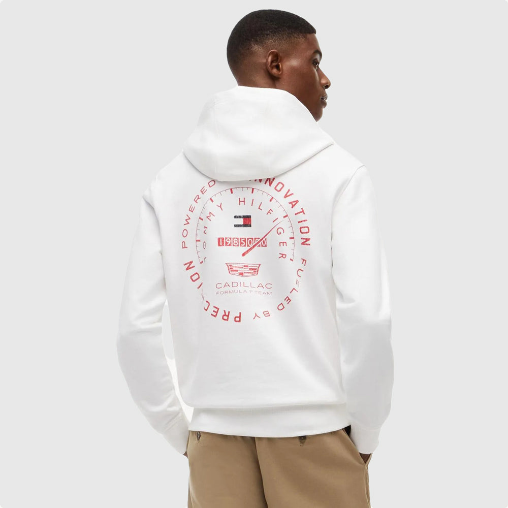 Cf1 Speedometer Hoodie - White