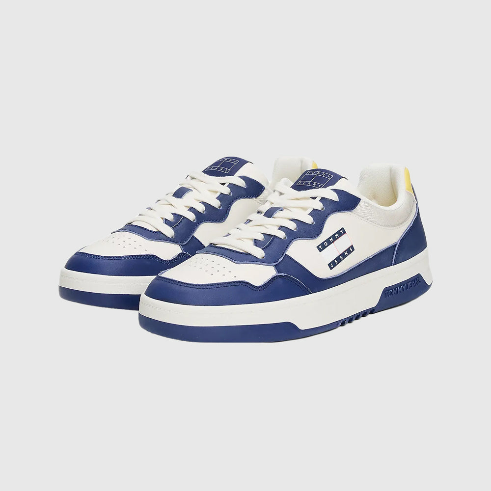 Hilfiger Leather Sneaker - Blue Multi