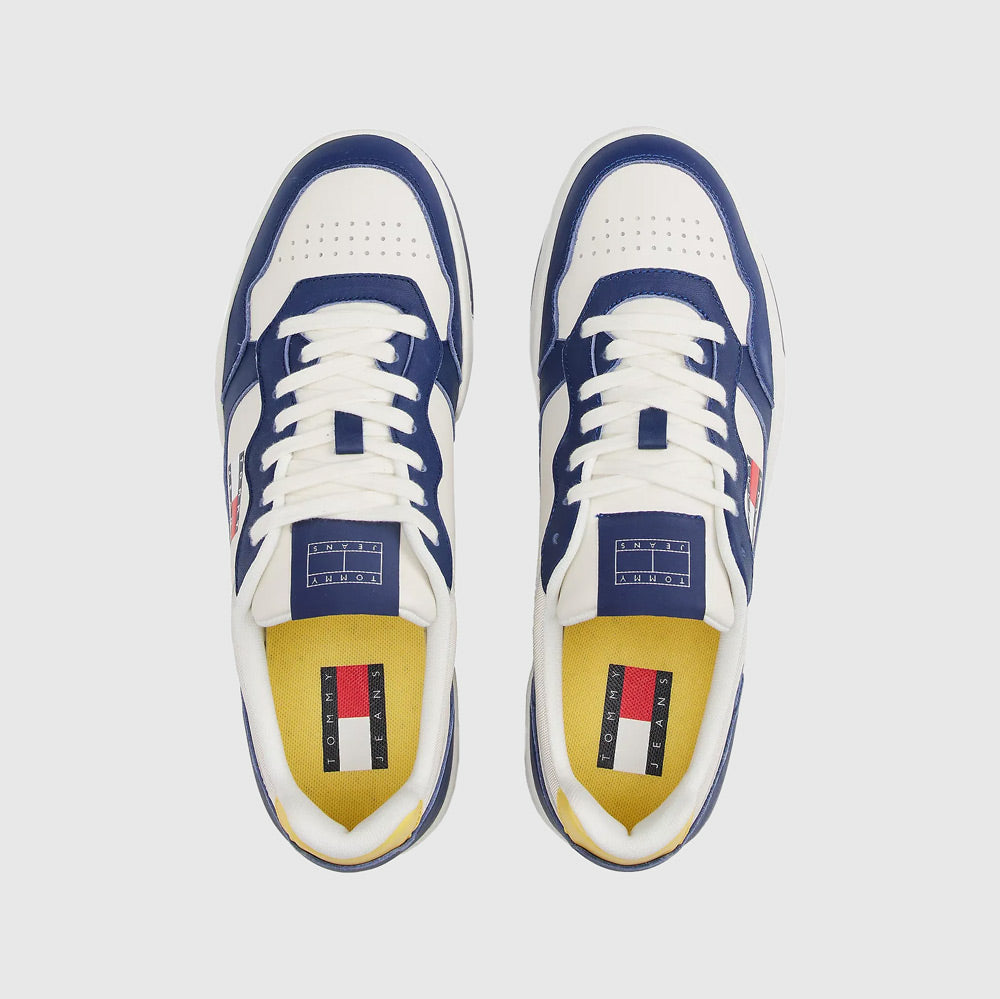 Hilfiger Leather Sneaker - Blue Multi