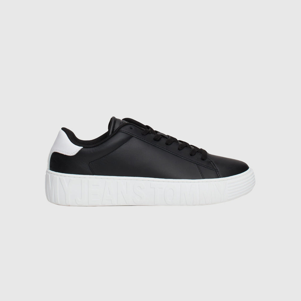 Tommy Hilfiger Tommy Jeans Outsole Sneaker - Black |ThirdBaseUrban