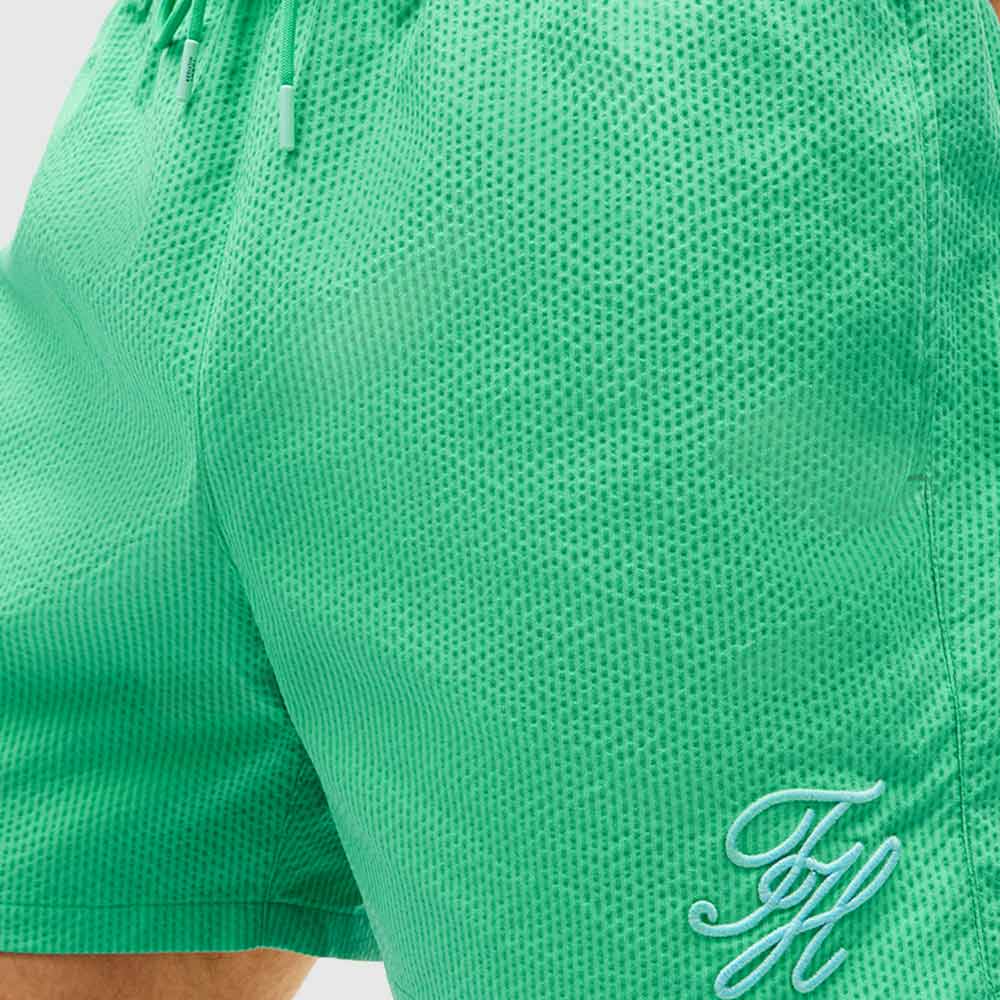 Ithaca Script Swim Short - Jade