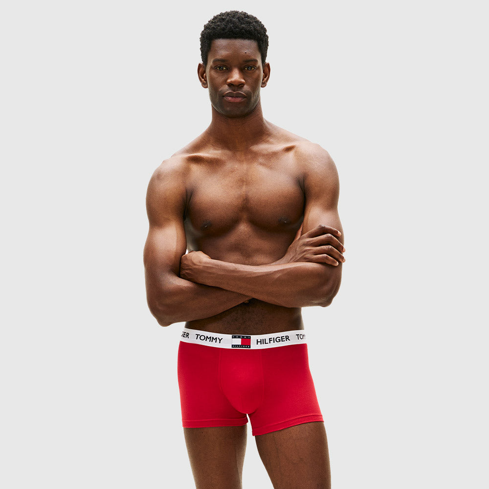 3-Pack Heritage Logo Waistband Trunks - Multi