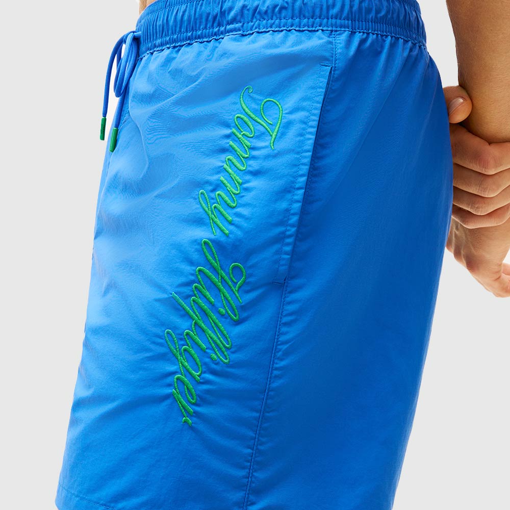 Medium Drawstring Swim Short - Blue