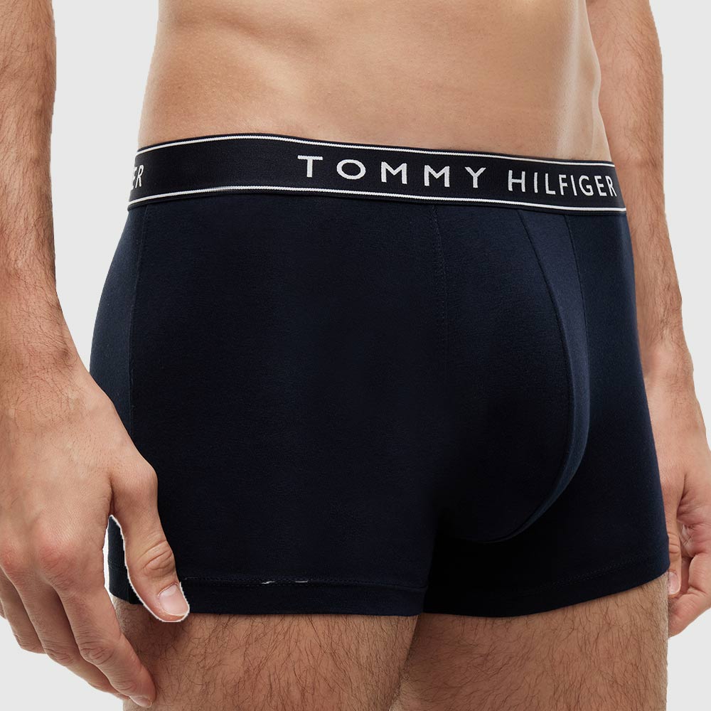 3 Pack Essential Logo Trunk - Navy
