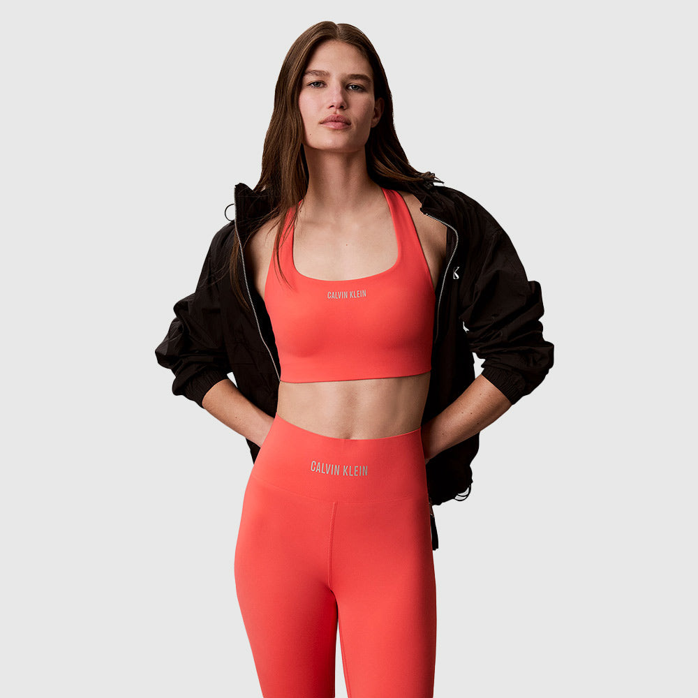 Quick-Dry Medium-Impact Bra- Hot Pink