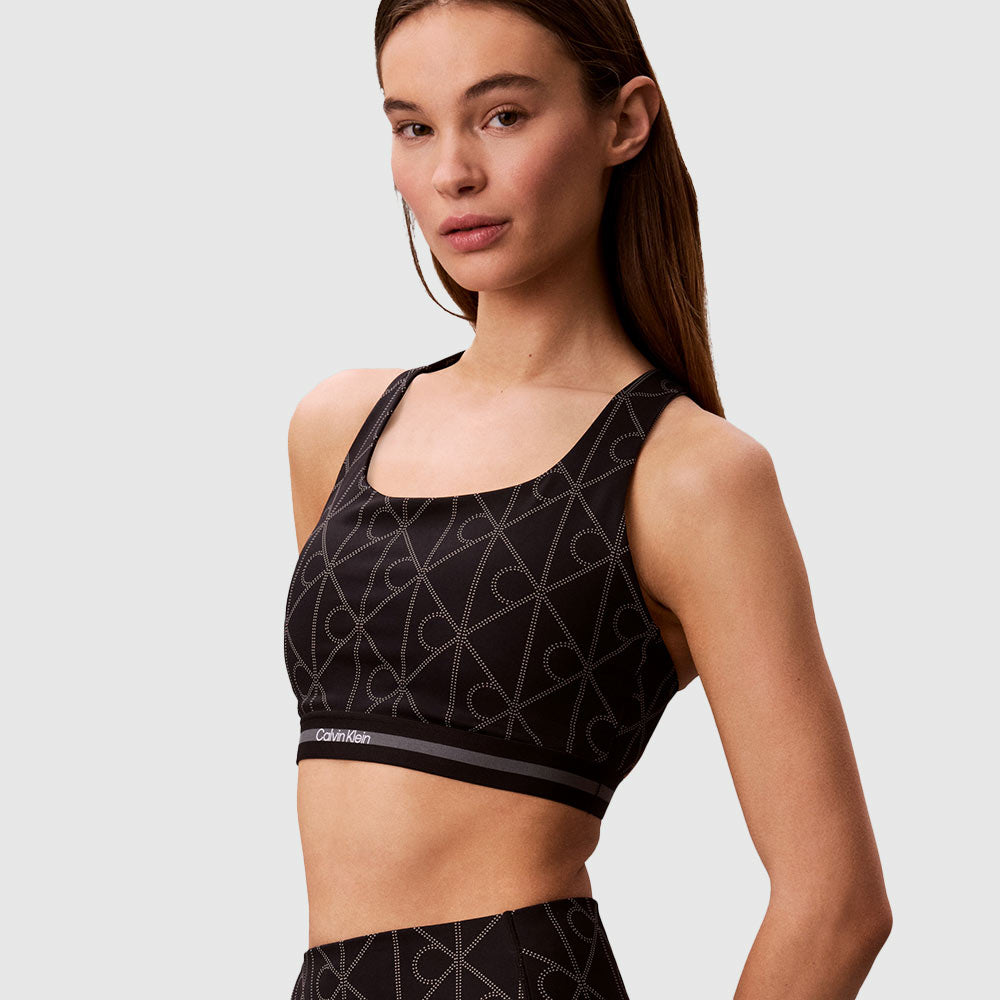 Icon Sport Medium Support Bra - Black