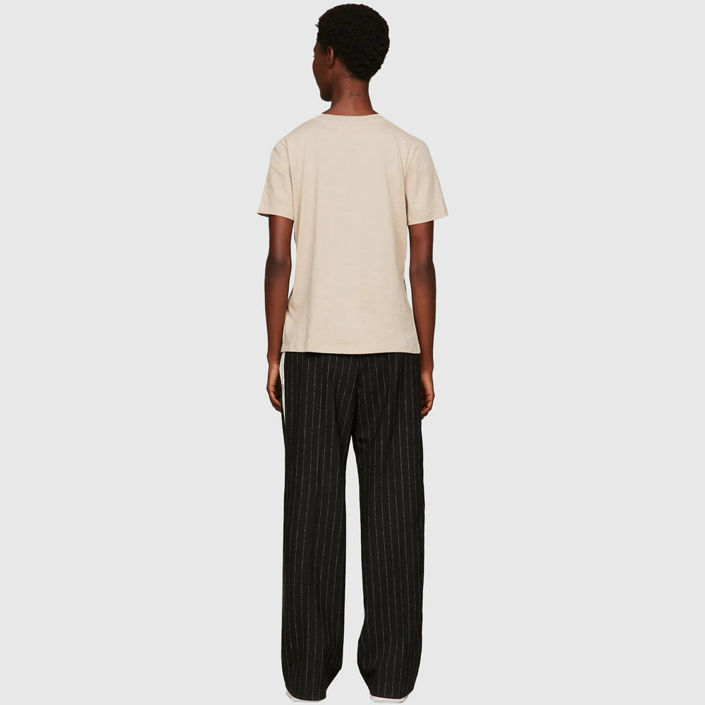 Modern Logo T- Shirt - Beige