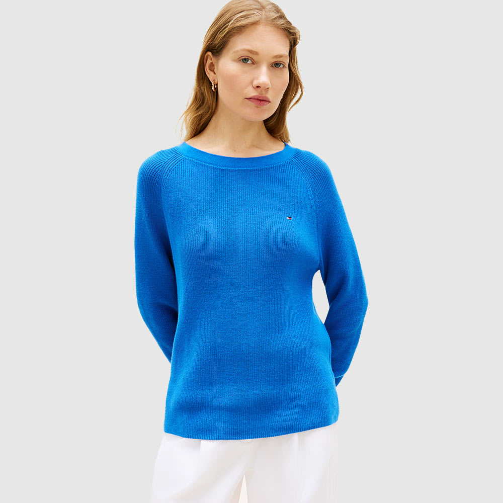 Jumper Fine Boat Sweater -Blue
