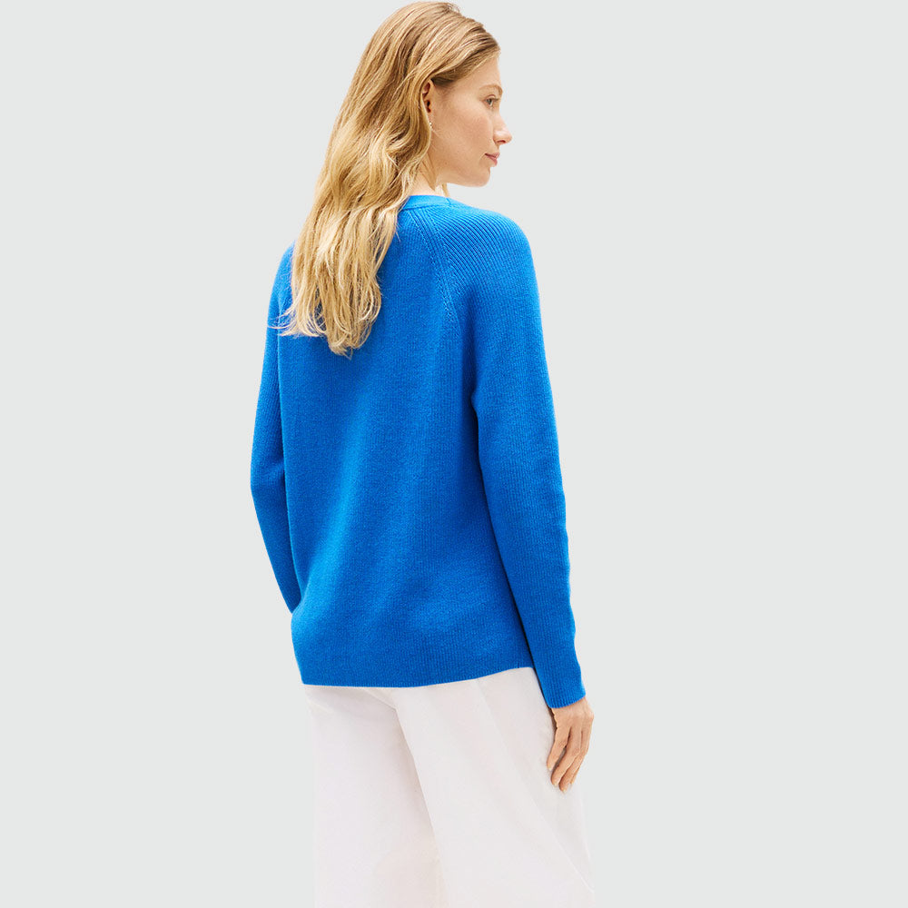 Jumper Fine Boat Sweater -Blue