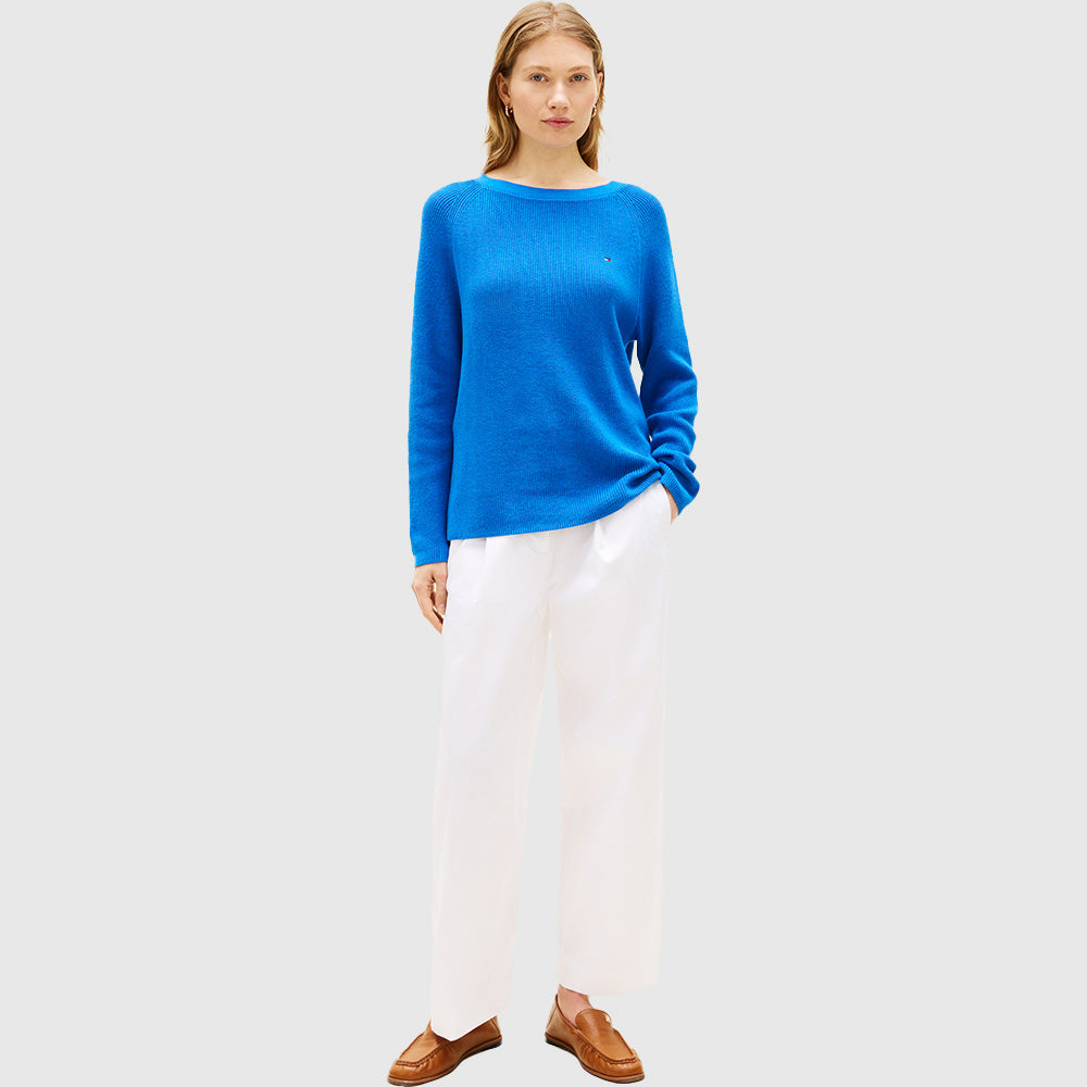 Jumper Fine Boat Sweater -Blue