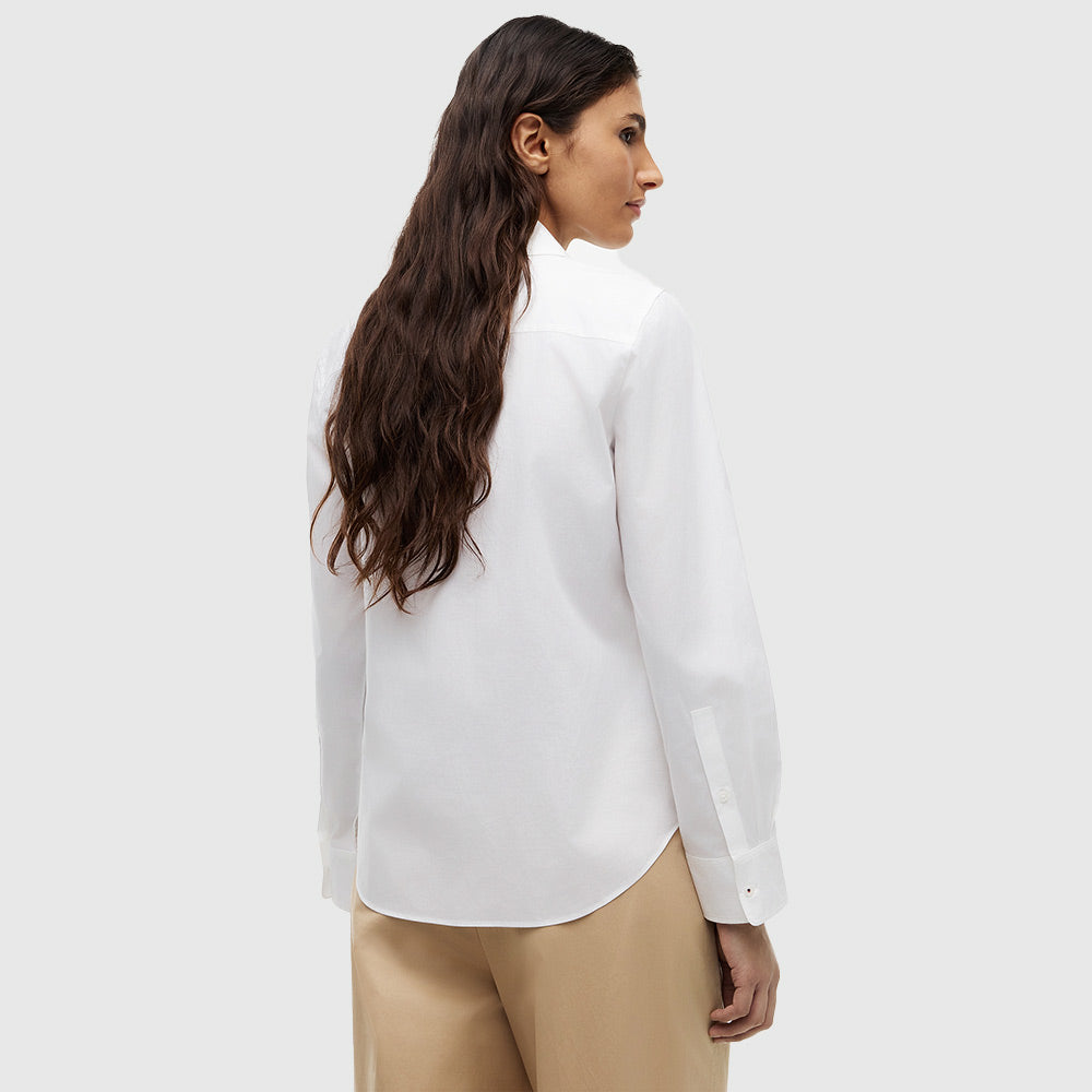 Essential Poplin Regular Shirt - White