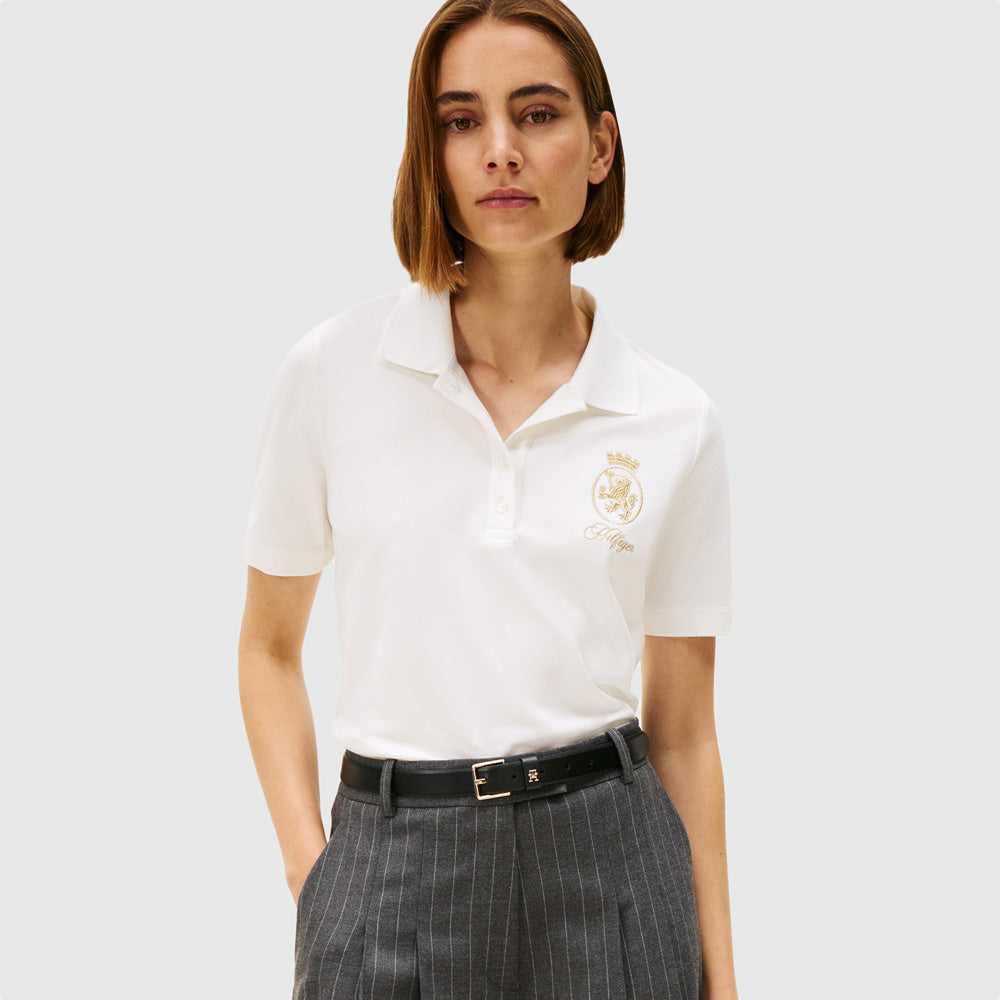 Tommy Hilfiger Gold Crest Golfer - Ecru |ThirdBaseUrban