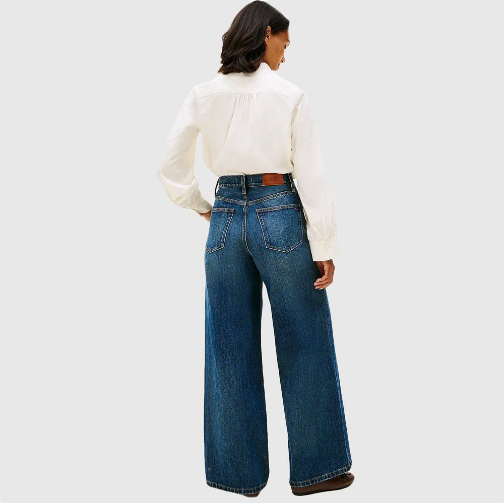 70'S Wide Leg Jean - Denim Medium