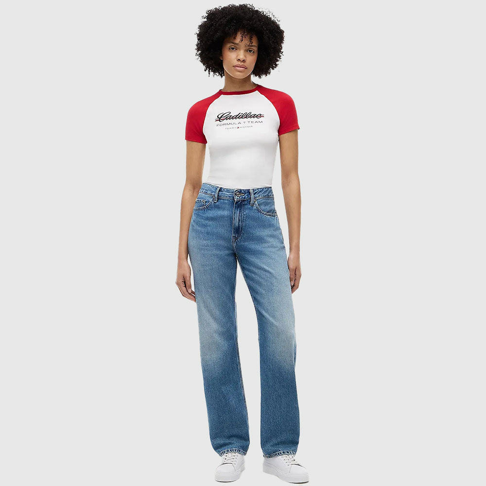 Cadillac Formula 1® Team Logo Raglan T-Shirt - Red Multi