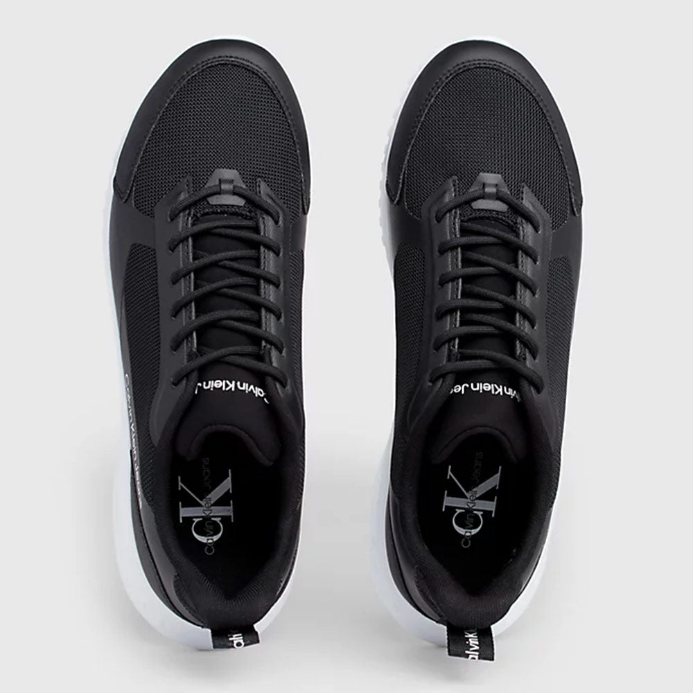 Eva Laceup Runner  - Black Multi