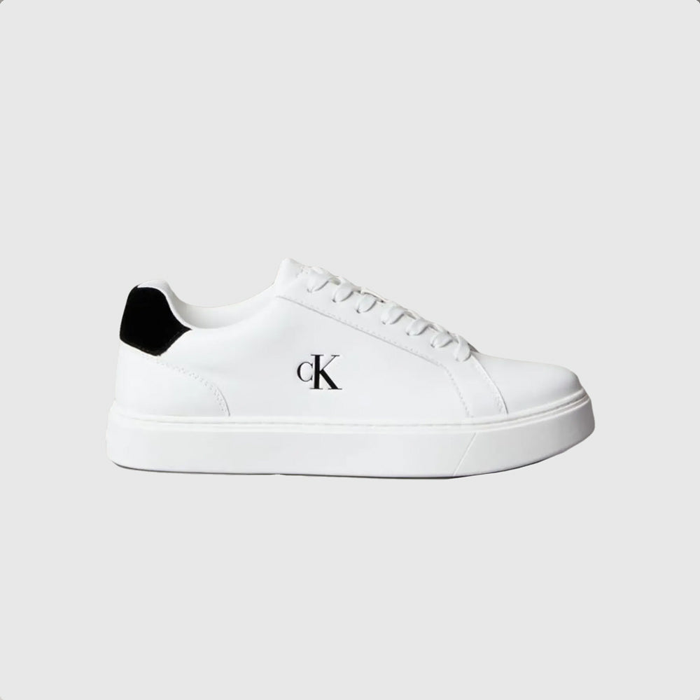 Calvin Klein Classic Cupsole Laceup Sneaker - White |ThirdBaseUrban