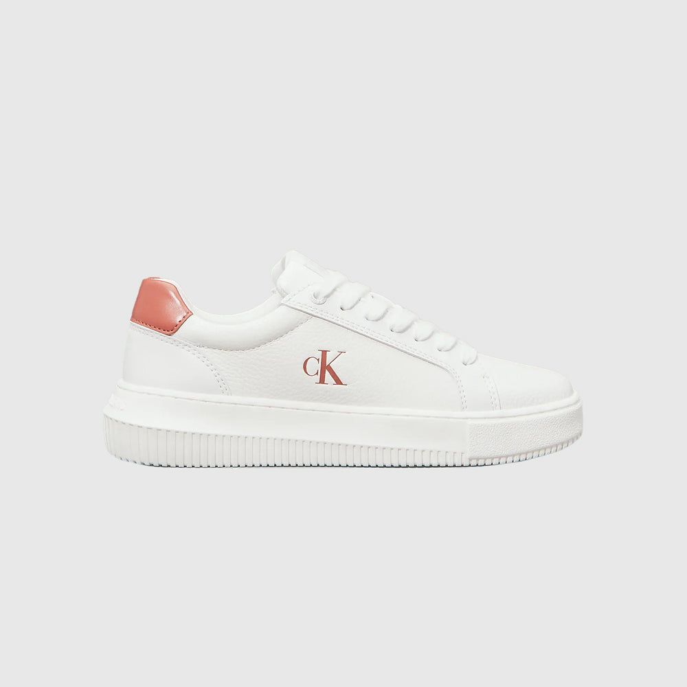 Calvin Klein Chunk Cupsole Sneaker - White Multi |ThirdBaseUrban