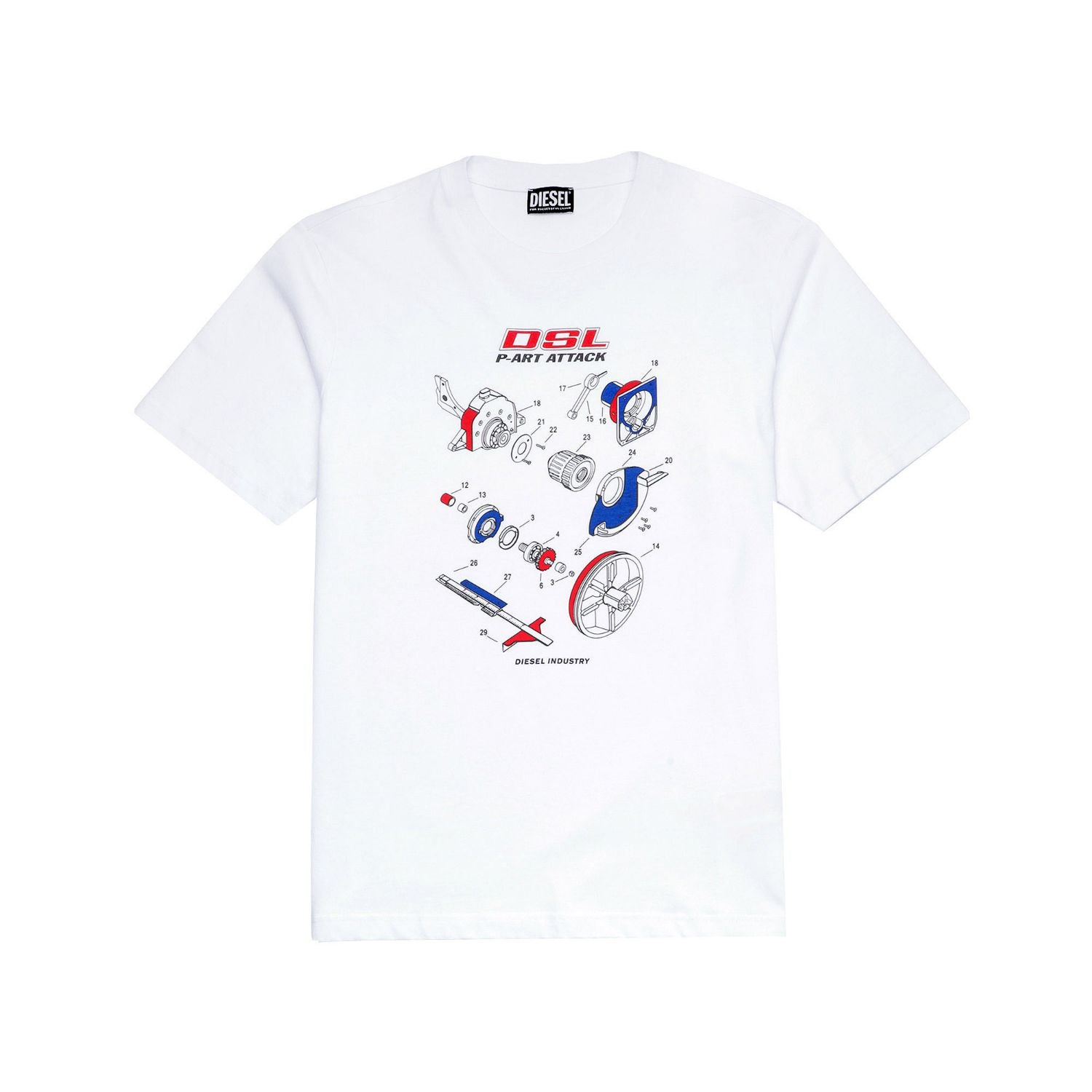 Industrial Tee White