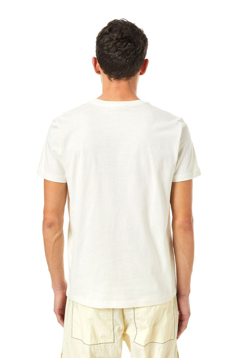 T-Diegor Manufacture Label T-Shirt - Off White