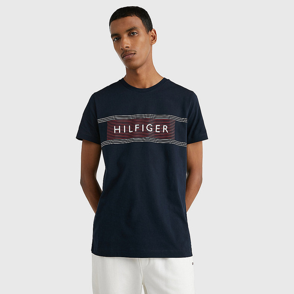 Brand T-Shirt - Navy