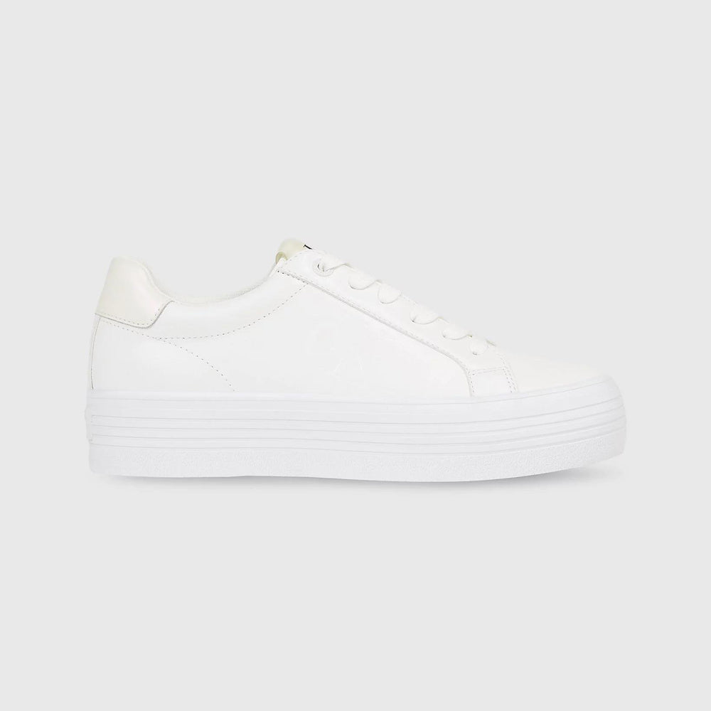 Bold Flatform Sneaker - White