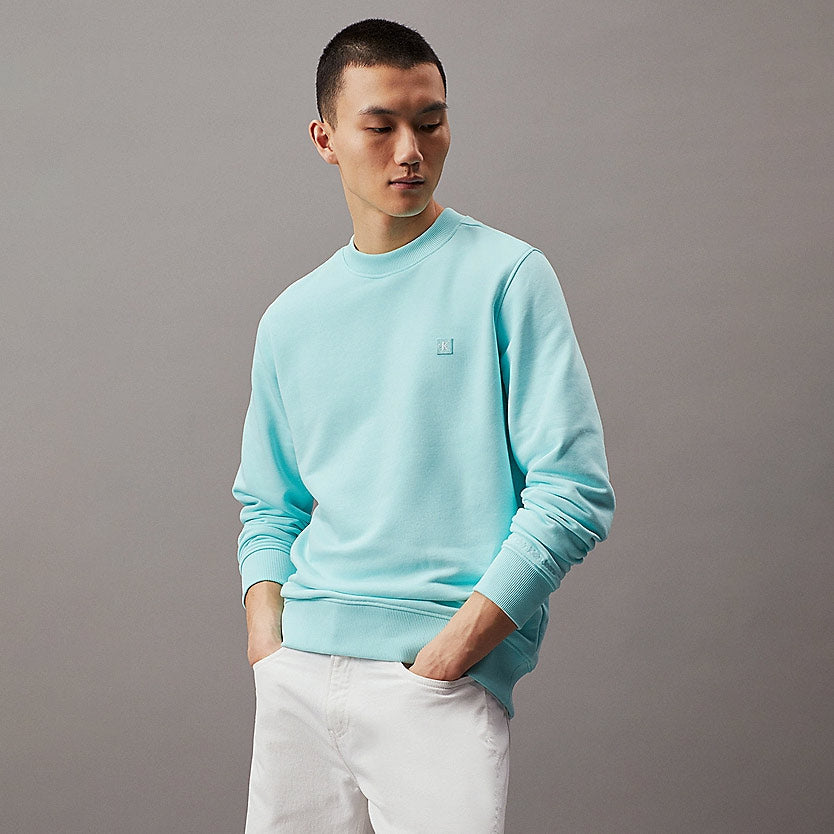 Embro Badge Crew Neck - Blue