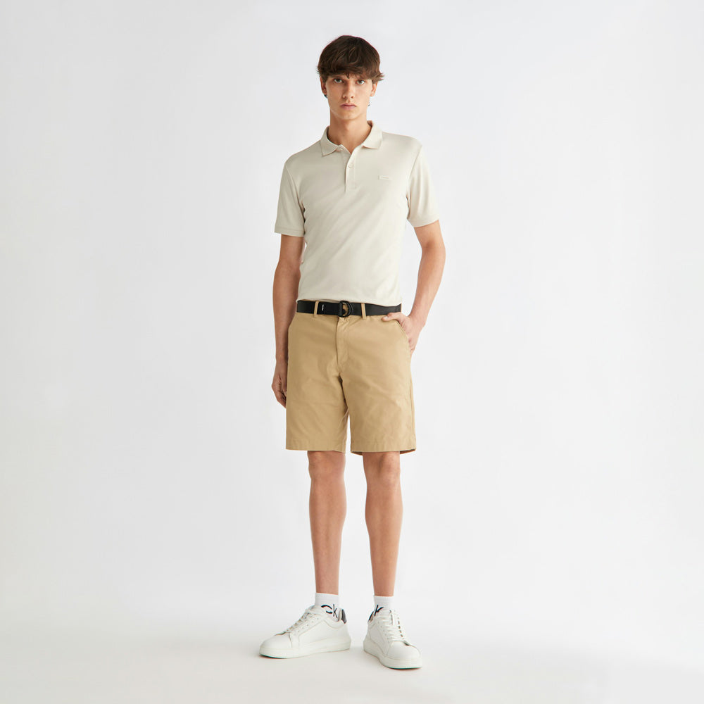 Twill Shorts  - Brown