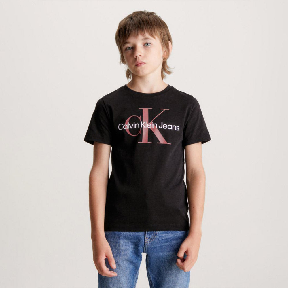 Monogram Short Sleeve T-Shirt - Black