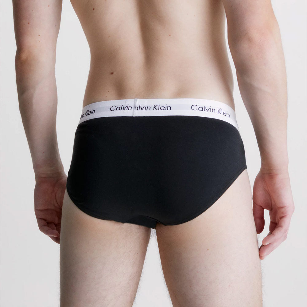 3-Pack Men's Hip Brief - Black