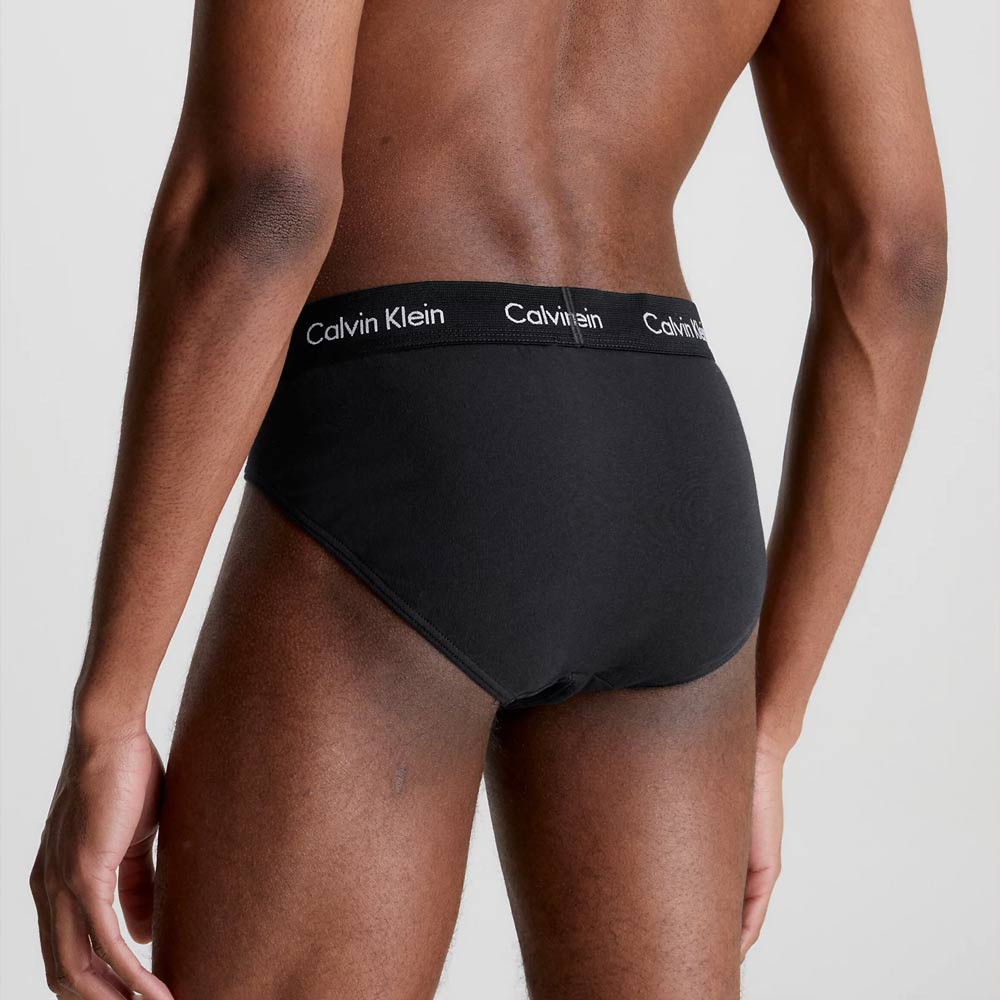 3-Pack Men's Hip Brief - Black