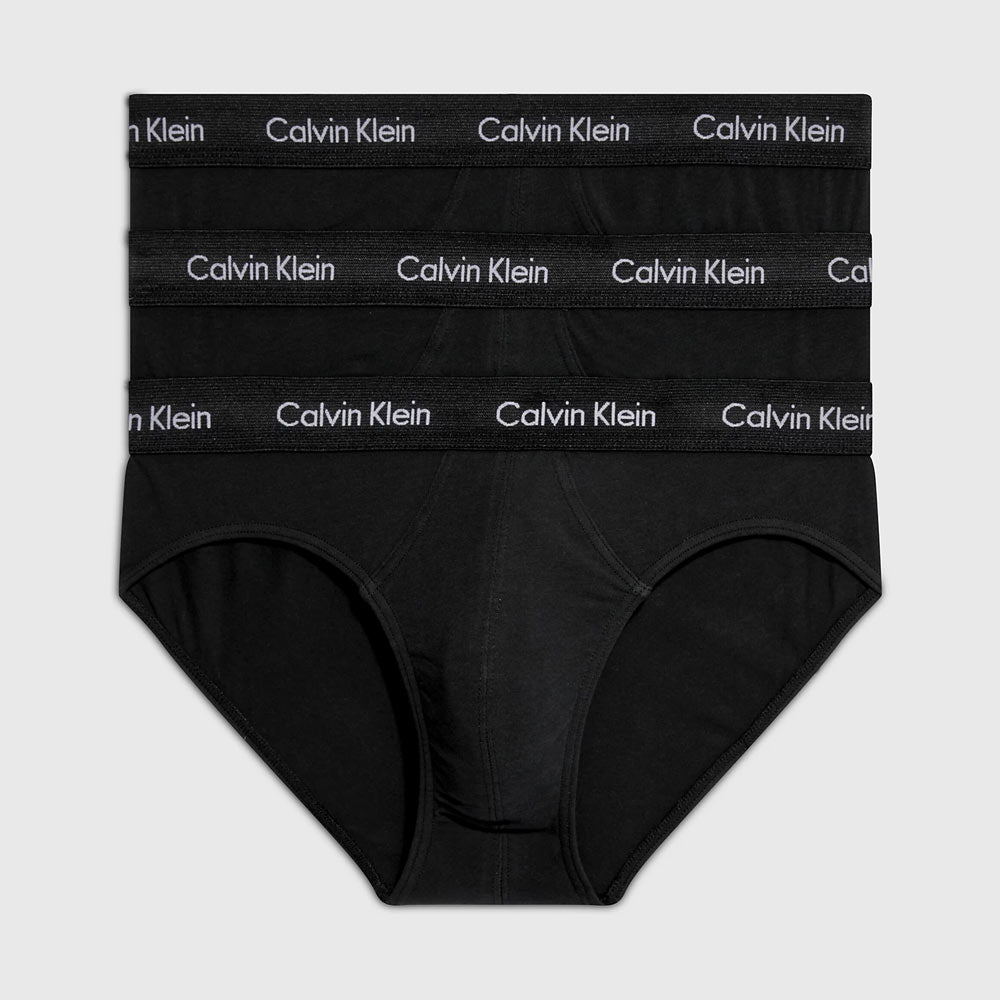 3-Pack Men's Hip Brief - Black