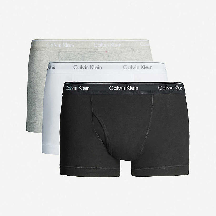 3 Pack Men's Trunks - Black Multi