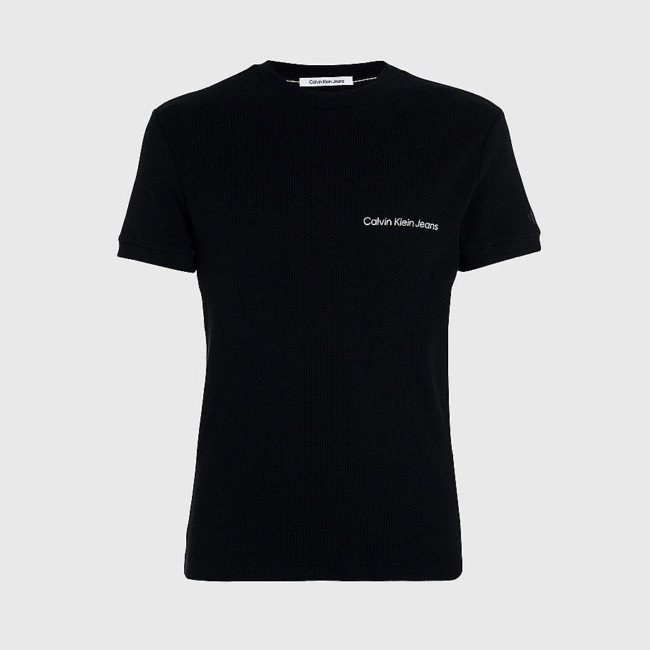 Rib T-Shirt - Black