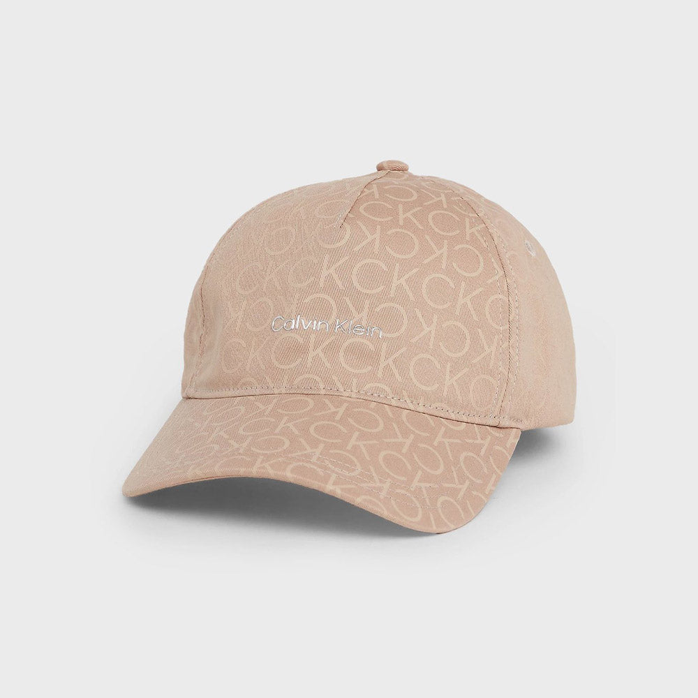 Monogram Cap - Beige