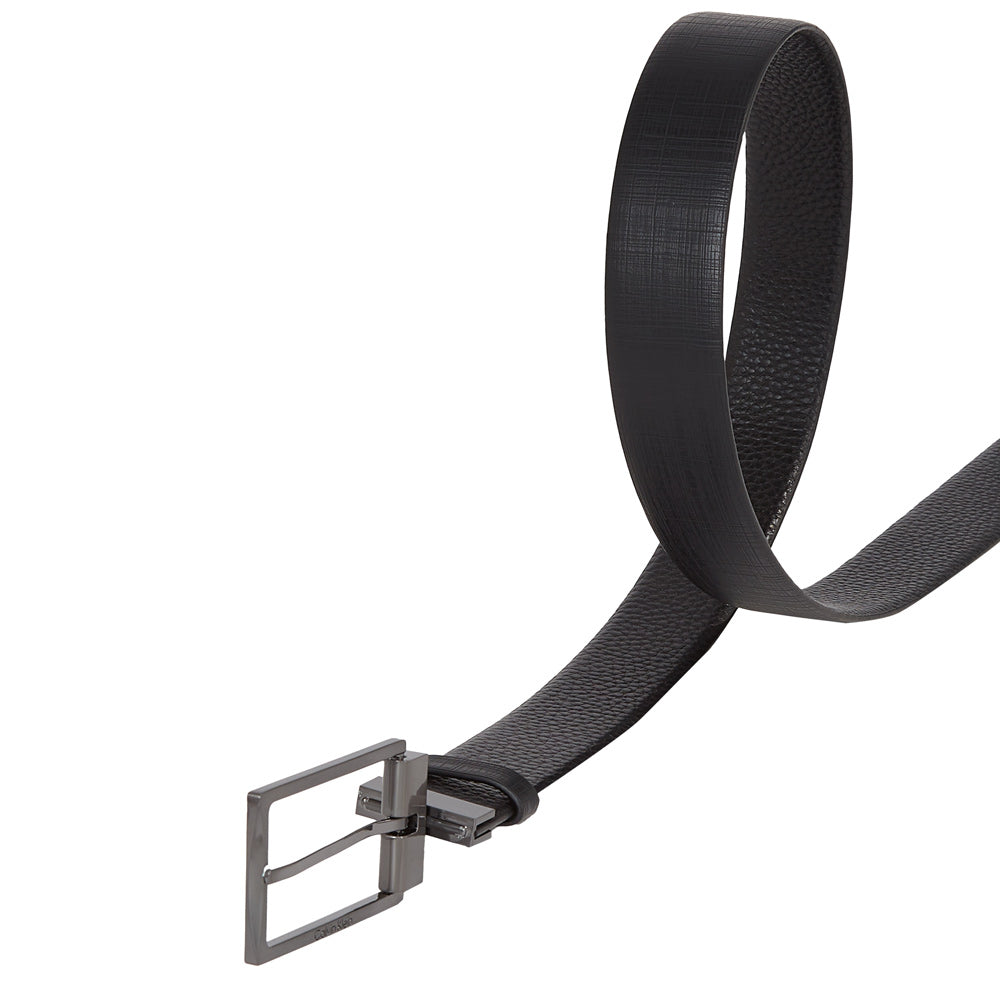 Adjustable Slim Frame Belt 35mm - Black