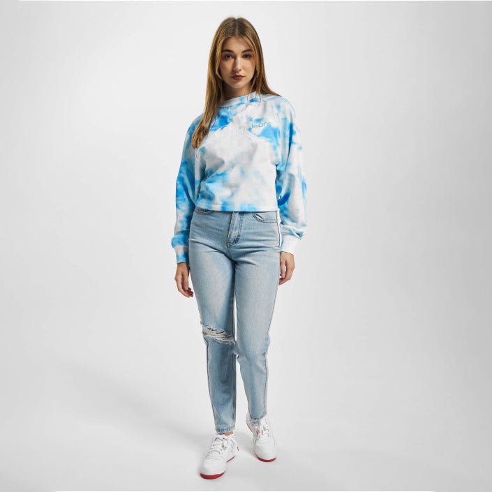 All Over Print Sweatshirt - Blue Multi