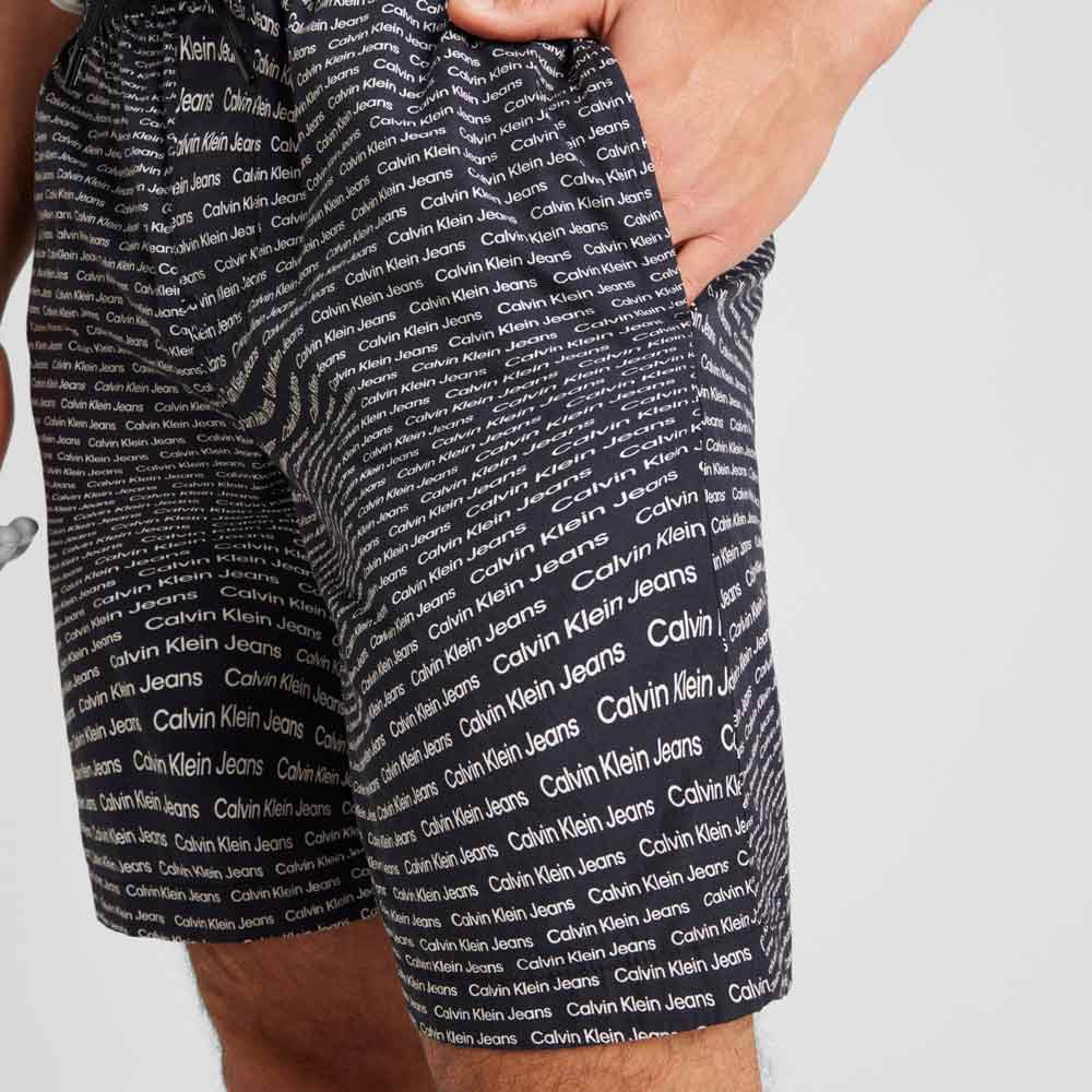 Print Shorts - Black