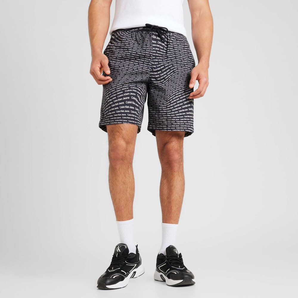 Print Shorts - Black