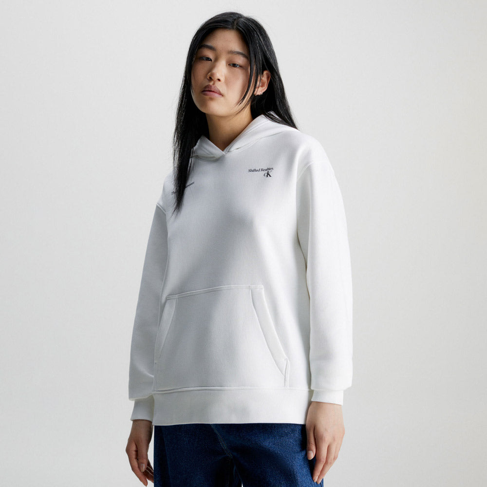 Hyper Real Landscape Hoodie - White