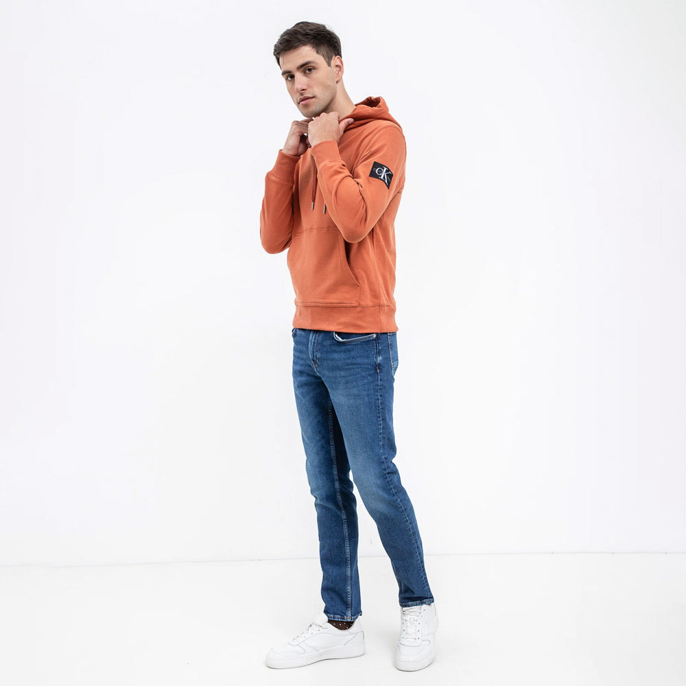 Badge Hoodie - Orange