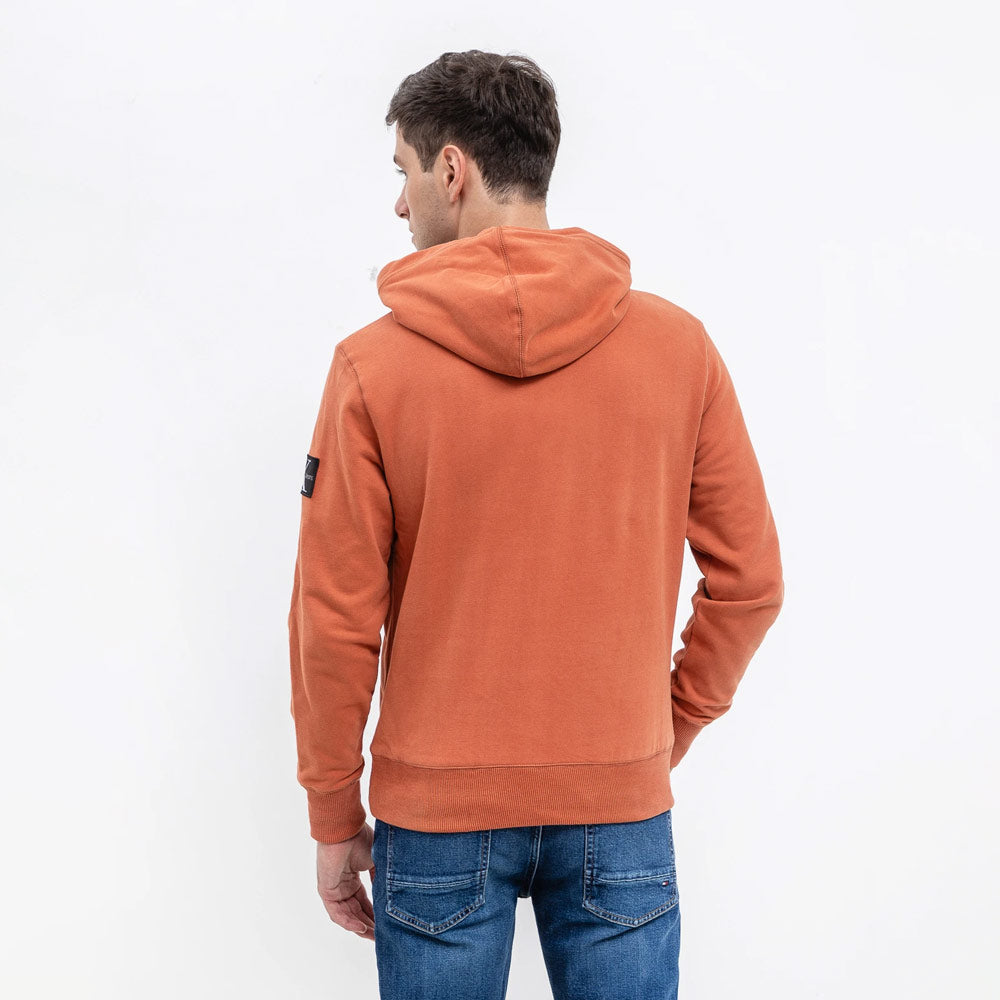 Badge Hoodie - Orange