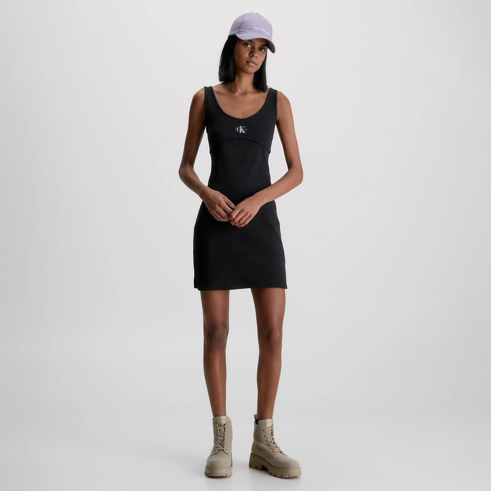 Calvin Klein Badge Dress - Black
