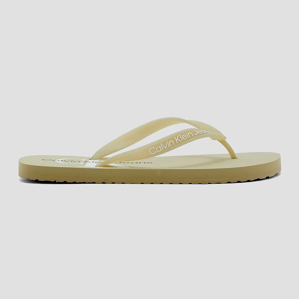 Beach Sandal Monogram Flip Flops - Green