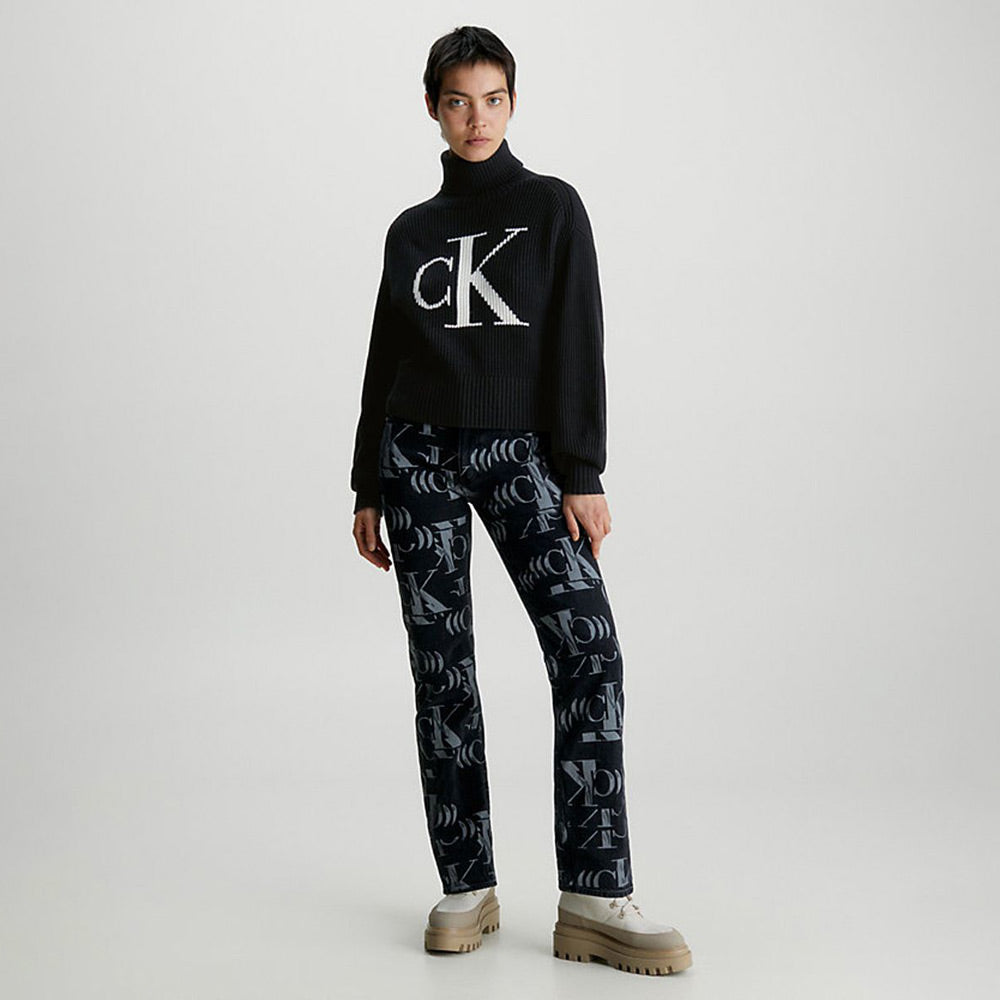 Blown Up CK Sweater - Black