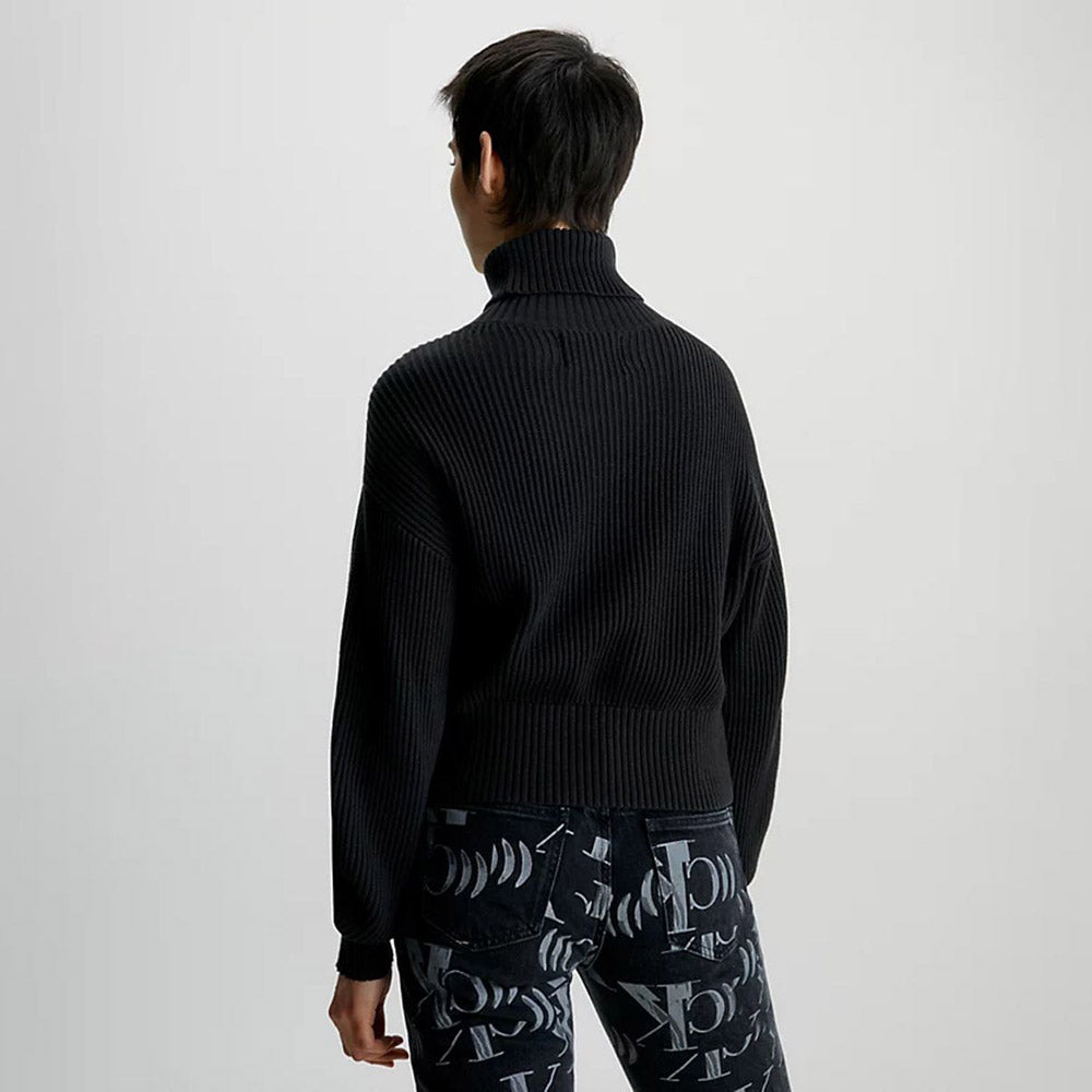 Blown Up CK Sweater - Black